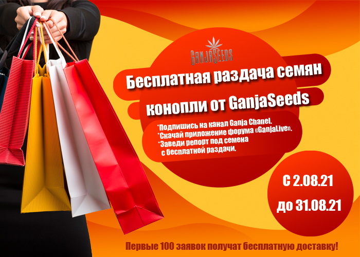 А вы уже забрали бесплатные семена от GanjaSeeds? А вы уже забрали бесплатные семена от GanjaSeeds?